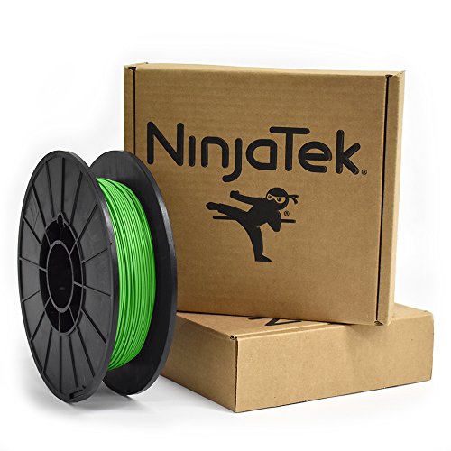 NinjaTek – 3DCH0617505 3DCH06117505 Cheetah TPU Filament, 1.75mm, TPE.5kg, Grass (Green) (Pack of 1)