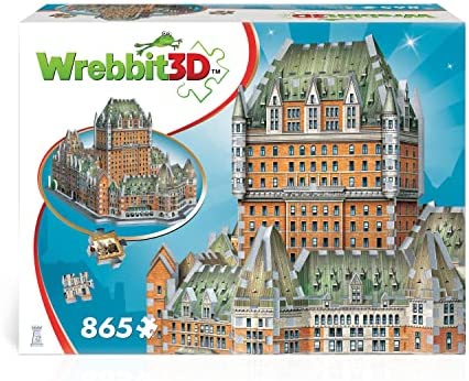 WREBBIT3D Le Château Frontenac 3D Jigsaw Puzzle – 865 Pieces