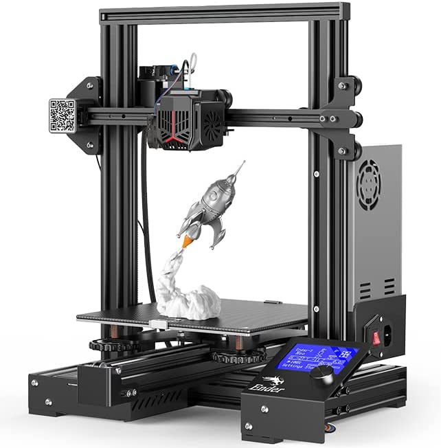 Official Creality Ender 3 Neo 3D Printers, Upgrade Economical FDM 3D Printer with CR Touch Auto Aux Leveling Bed, Metal Extruder, Fully Open Source, Print Size 8.66×8.66×9.84 inch