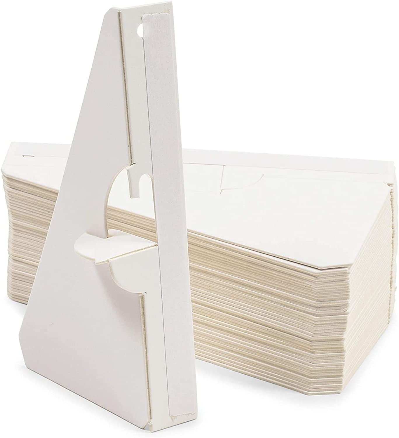 Bright Creations Cardboard Easel Backs, Picture Frame and Art Easel Stand (7 in, 50 Pack)