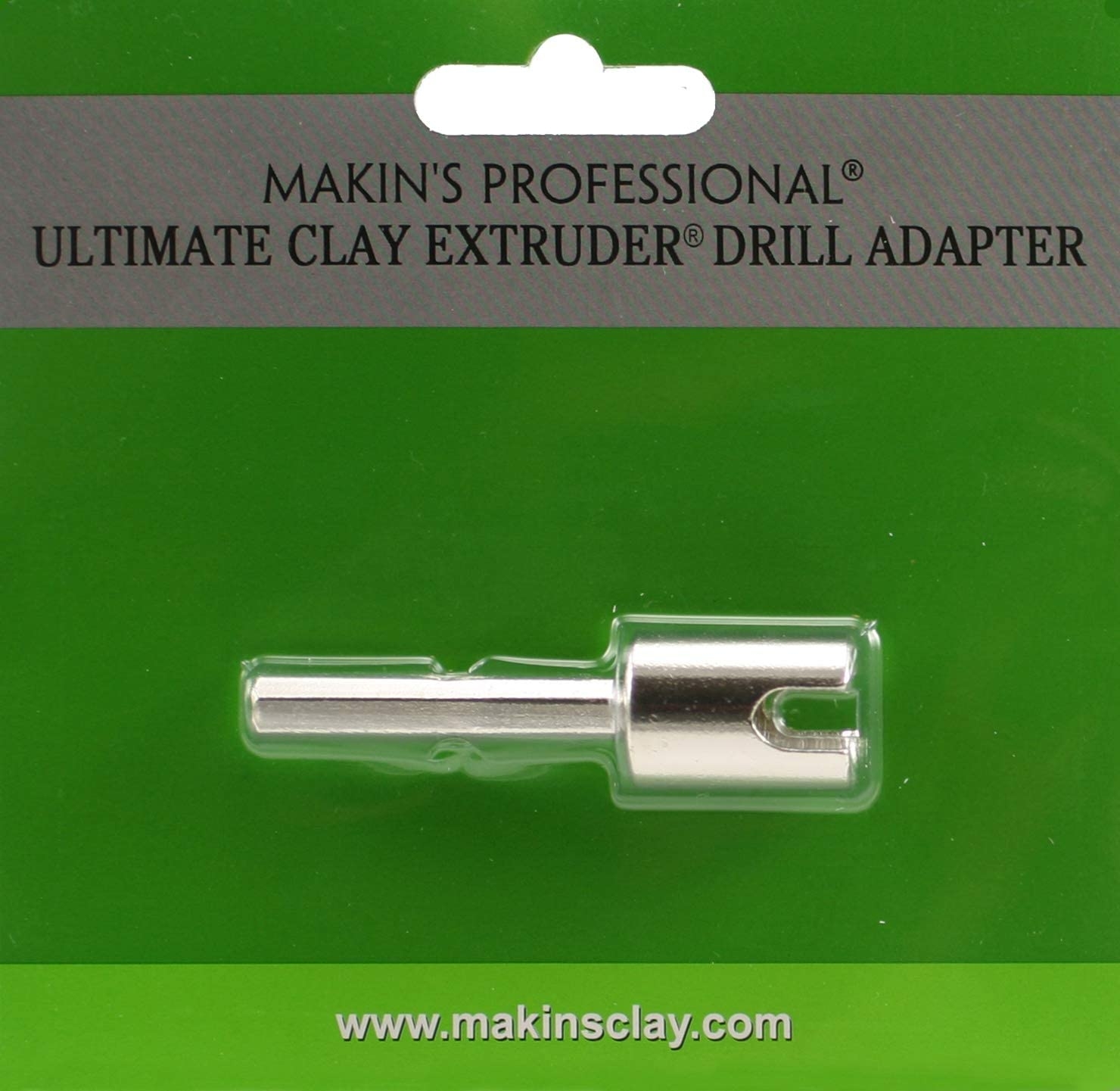 Makin’s USA Makin’s Professional Ultimate Clay Extruder Drill Adapter, Silver Import To Shop ×Product customization General