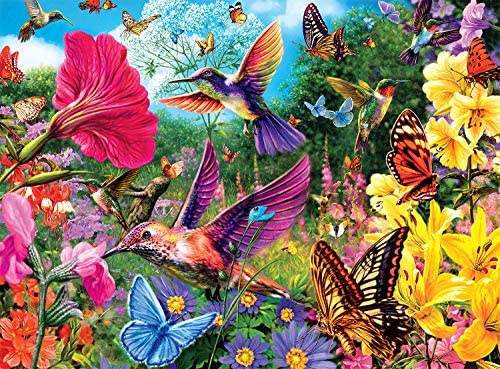 Buffalo Games – Hummingbird Garden – 1000 Piece Jigsaw Puzzle