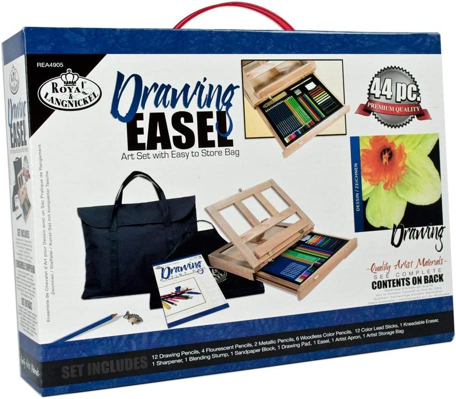 Royal & Langnickel Easel Art Set W/Easy to Store Bag, Drawing