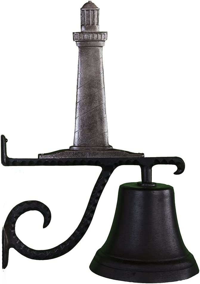 Montague Metal Products Cast Bell with Swedish Iron Cape Cod Lighthouse Import To Shop ×Product customization General