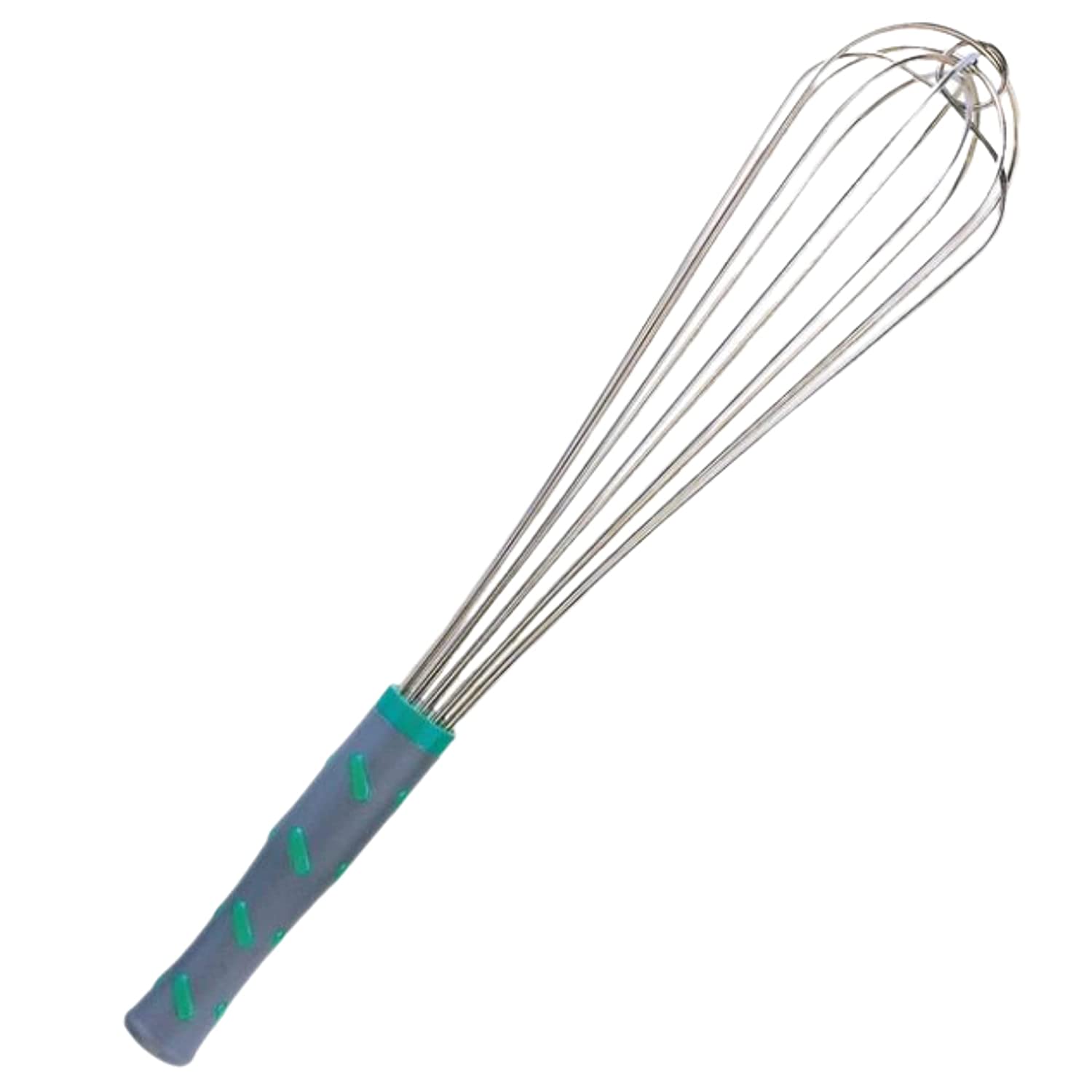 Vollrath Jacob’s Pride 16-Inch French Whip Whisk with Nylon Handle, Stainless Steel, NSF, Silver