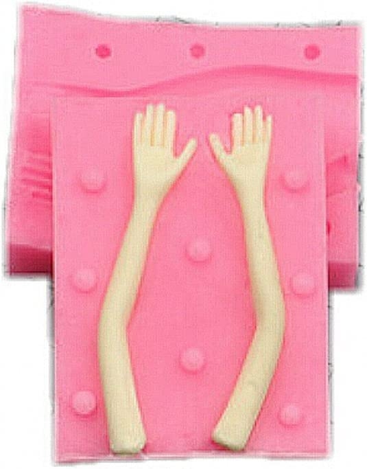 WellieSTR 1pc Doll Hands Silicone Mold Dollmaking Hand Mold For Clay DIY (2″) Import To Shop ×Product customization General