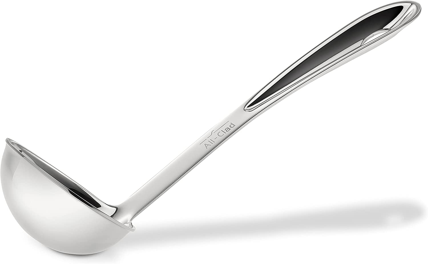All-Clad Cook & Serve Stainless Steel Soup Ladle, 10 inch, Silver