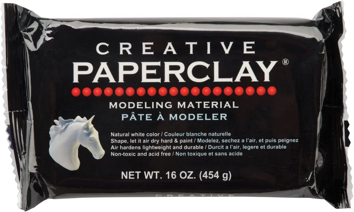 Creative Paperclay for Modeling Compound, 16-Ounce, White Import To Shop ×Product customization General Description Gallery