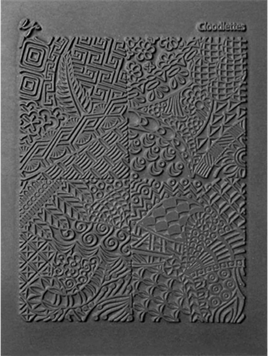 Lisa Pavelka Polymer Clay Art Supplies (Style 184) – Rubber Mold Texture Stamp – Cloodlette Import To Shop ×Product