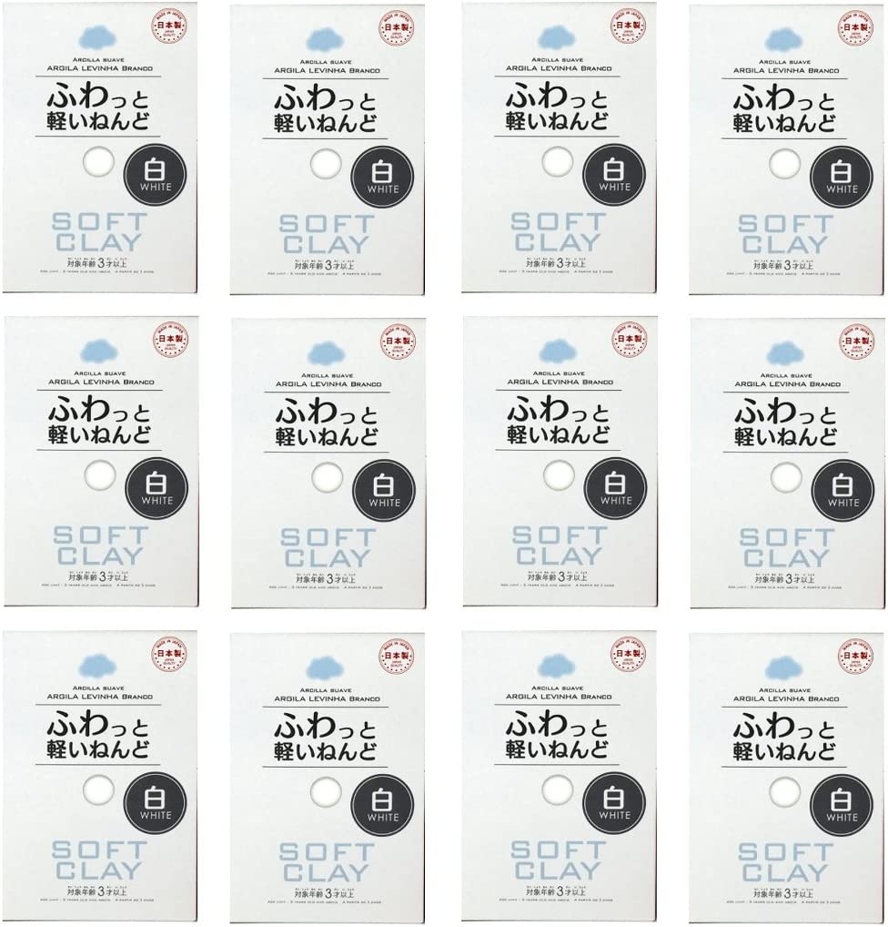 DAISO JAPAN Soft Clay Lightweight Fluffy White 12 Packs Import To Shop ×Product customization General Description Gallery