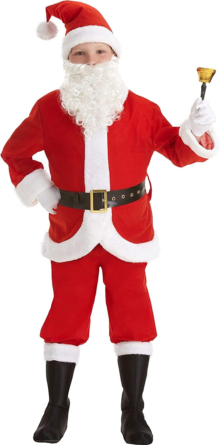 Amscan Santa Suit Costume, Boy Large 12-14, Red Import To Shop ×Product customization General Description Gallery Reviews