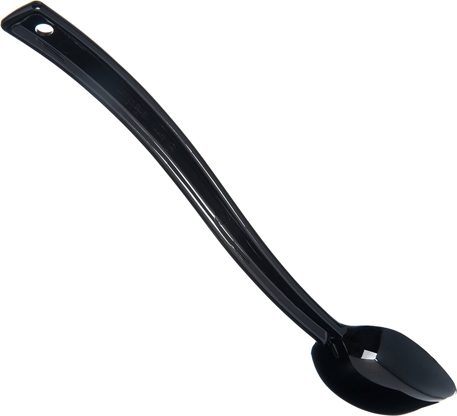CFS 447003 Solid Spoon 0.8 oz, 10″, Black (Pack of 12)