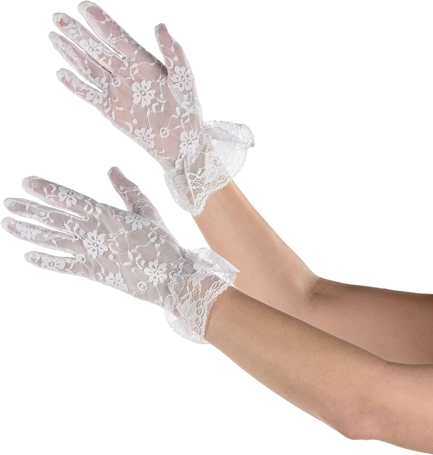 Dark Doll Lace Gloves | White | 2 Pcs. Import To Shop ×Product customization General Description Gallery Reviews Variations