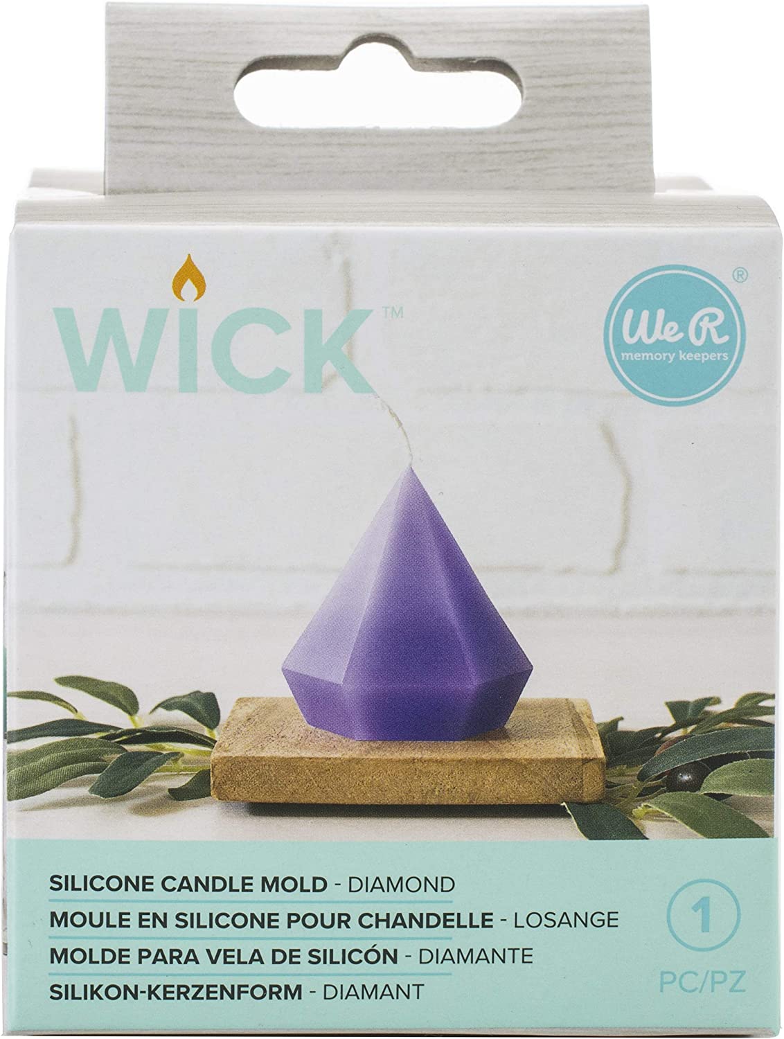 We R Memory Keepers 0633356603450 Candle Molds Wick-Diamond