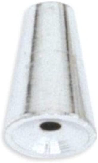 Beadalon 72-Piece 6-1/2-MM Cone Memory Wire End Cap, White Plate