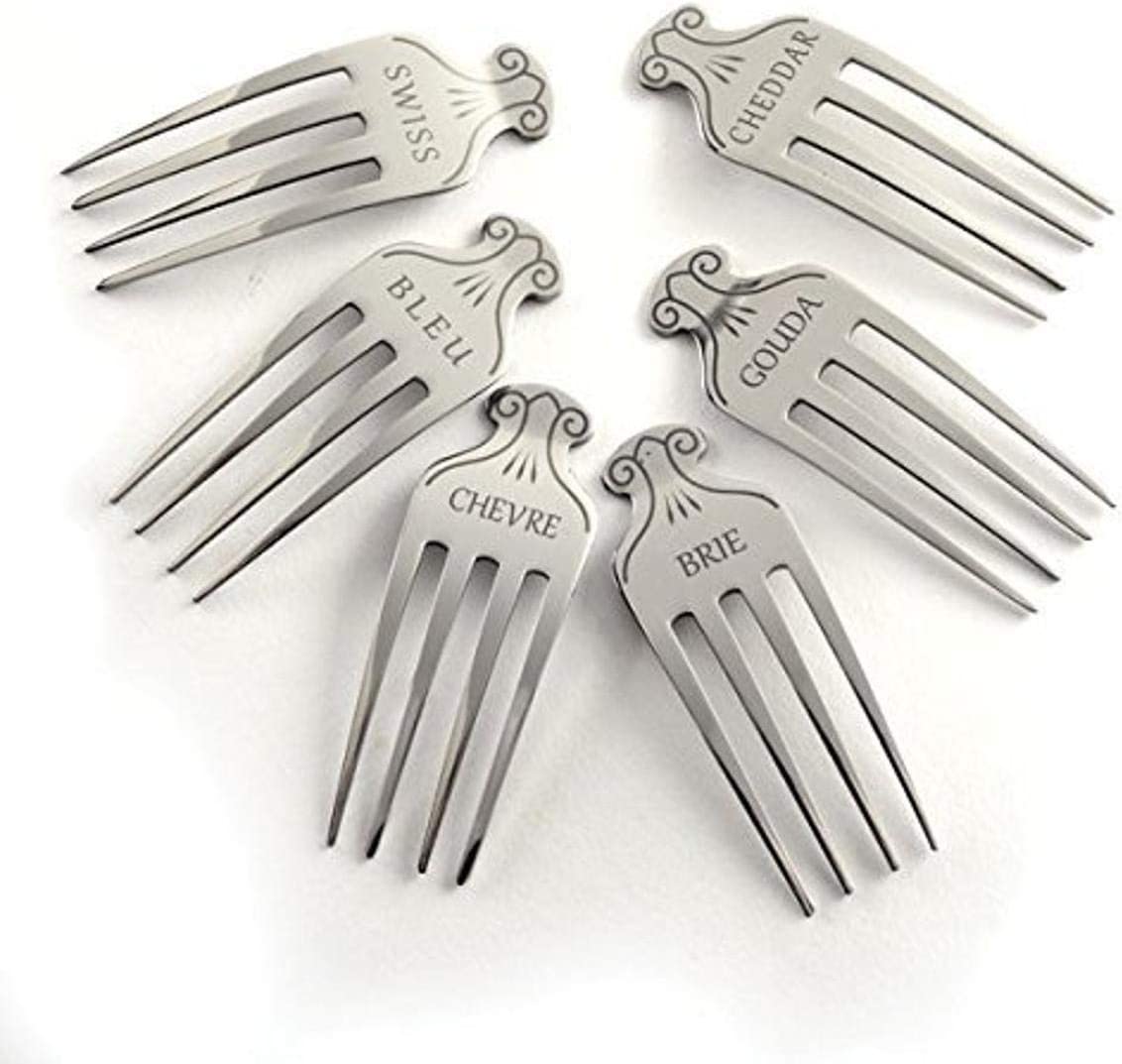 Norpro Stainless Steel Cheese Markers, Set of 6 NOR-334