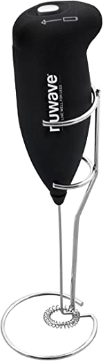 NUWAVE Electric Milk Frother Handheld Set with Stand