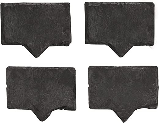 Rustic Farmhouse Slate Cheese Markers by Twine