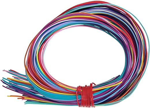 Twisteez – TW-50 Craft Sculpture Wire, 125 ft, Assorted Color, Pack of 50 – 427502