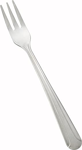 Winco 12-Piece Dominion Oyster Fork Set, 18-0 Stainless Steel