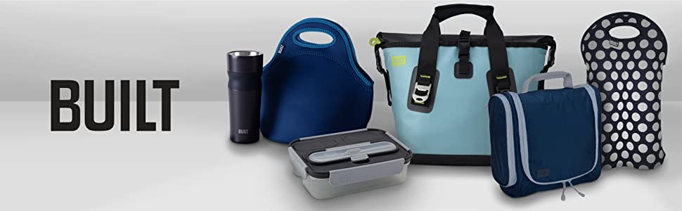 built lunch box thermos drink container welded cooler bag