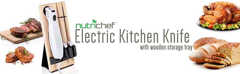 NutriChef Electric Kitchen Knife