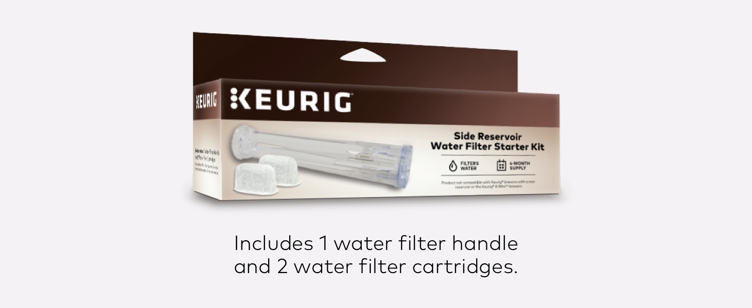 Keurig Water filter kit, coffee maker kit, coffeemaker maintenance, brewer accessories, kuerig