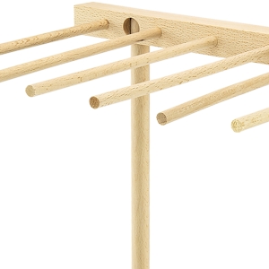 Southern Homewares Collapsible Wooden Pasta Drying Rack