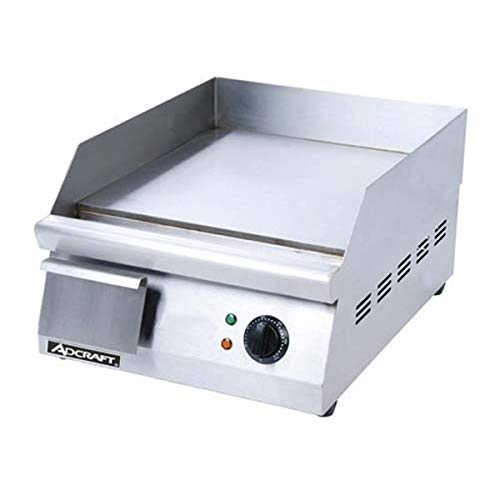 Adcraft GRID-16 16-Inch Electric Countertop Griddle, Stainless Steel, 120v, NSF, Silver Import To Shop ×Product customization