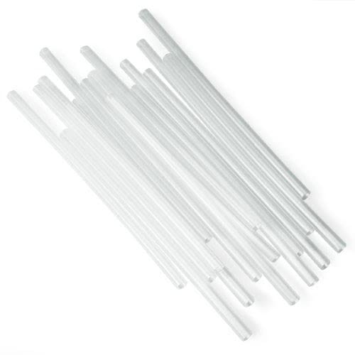 Perfect Stix Clear Jumbo 7.75 Inch Unwrapped Disposable Straws. Pack of 1000CT. Standard Size 7.75 x 0.23″. Clear Color Import