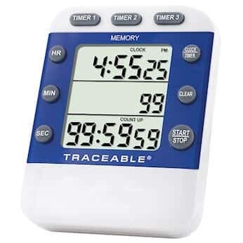 Digi-Sense Traceable Triple-Display Three-Channel Digital Timer with Calibration Import To Shop ×Product customization General