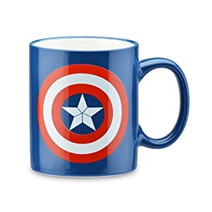 Captain America Coffee Maker Single Serve KCUP Marvel Superhero Patriotic Morning Present Gift