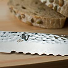hammered finish beautiful knives kitchen knives that look great