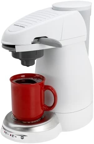 Black & Decker AM8 Home Cafe Single Serve Coffee Brewing System, White Import To Shop ×Product customization General