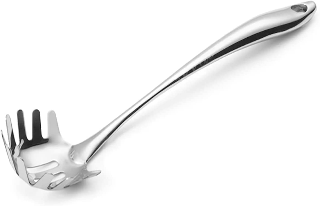 CUISINOX Super Elite Stainless Steel Spaghetti Lifter Slotted Pasta Spoon, 13.4″ Import To Shop ×Product customization General