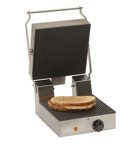 Antunes Panini Grill TL-5270 9800202 (International Model), 11.25″ Length, 15.75″ Width, 6.5″ Height Import To Shop ×Product