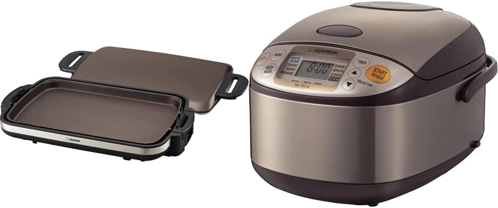 Zojirushi EA-BDC10TD Gourmet Sizzler Electric Griddle, One Size, Dark Brown Import To Shop ×Product customization General