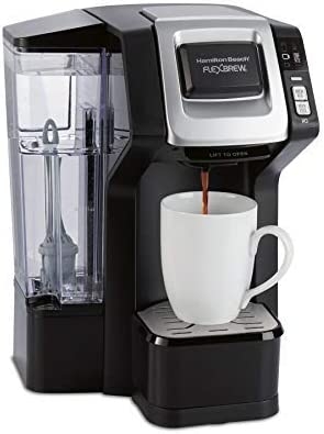 Hamilton Beach 49968 FlexBrew Connected Single Cup Coffee Maker with Amazon Dash Auto Replenishment for Coffee Pods Import To