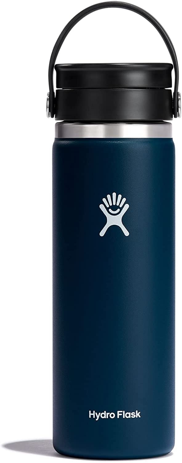Hydro Flask Wide Mouth Bottle with Flex Sip Lid – Insulated Water Bottle Travel Cup Coffee Mug Import To Shop ×Product
