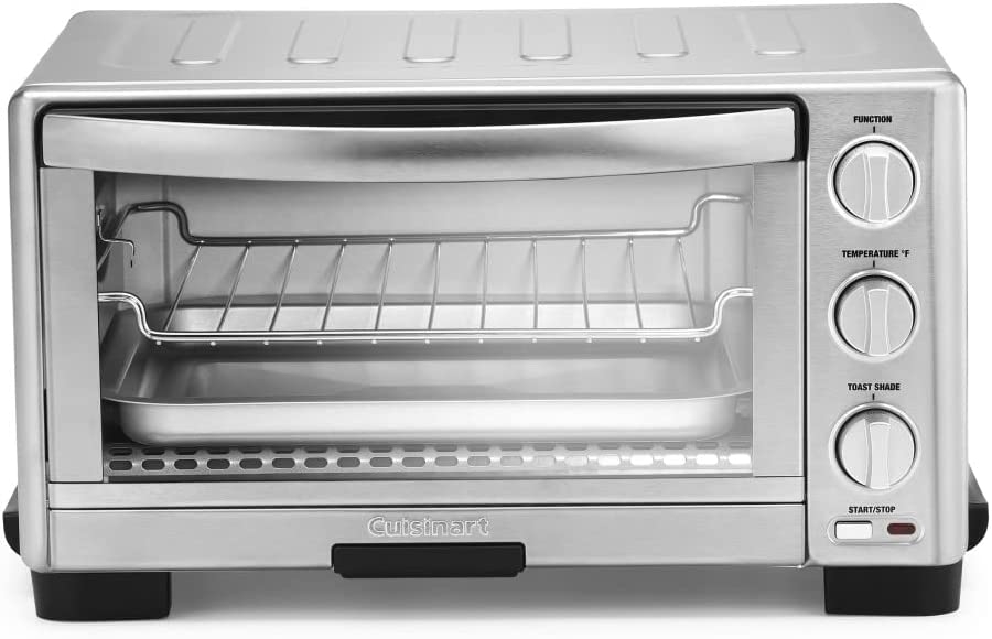 Cuisinart TOB-1010 Toaster Oven Broiler, 11.875″ x 15.75″ x 9″, Stainless Steel Import To Shop ×Product customization General