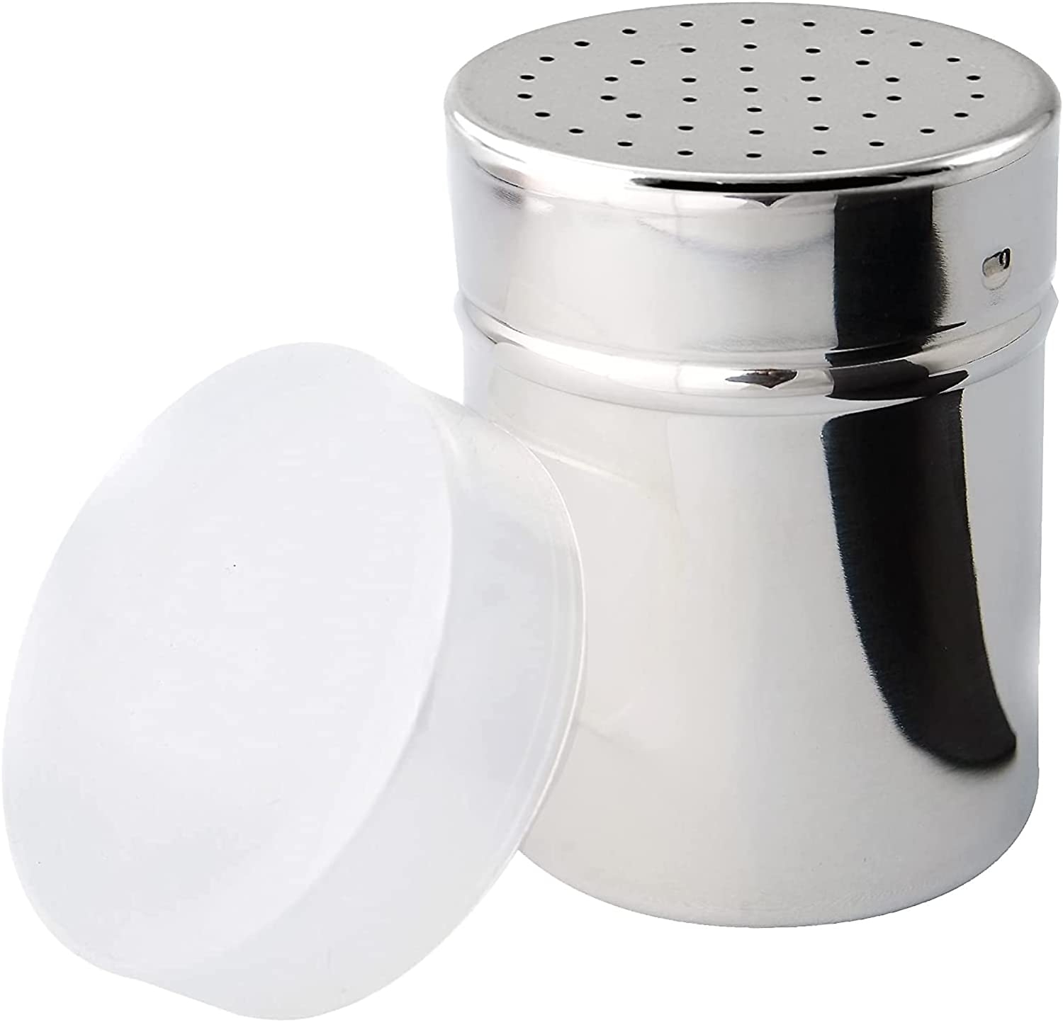 CUISINOX Small Spice and Salt Shaker Stainless Steel Dredges with Lid, Large Hole Import To Shop ×Product customization General