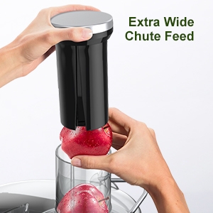 juicer celery with extra wide chute feed