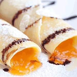 Ball Jam and Jelly Maker Crepes with Fresh Fruit Jam