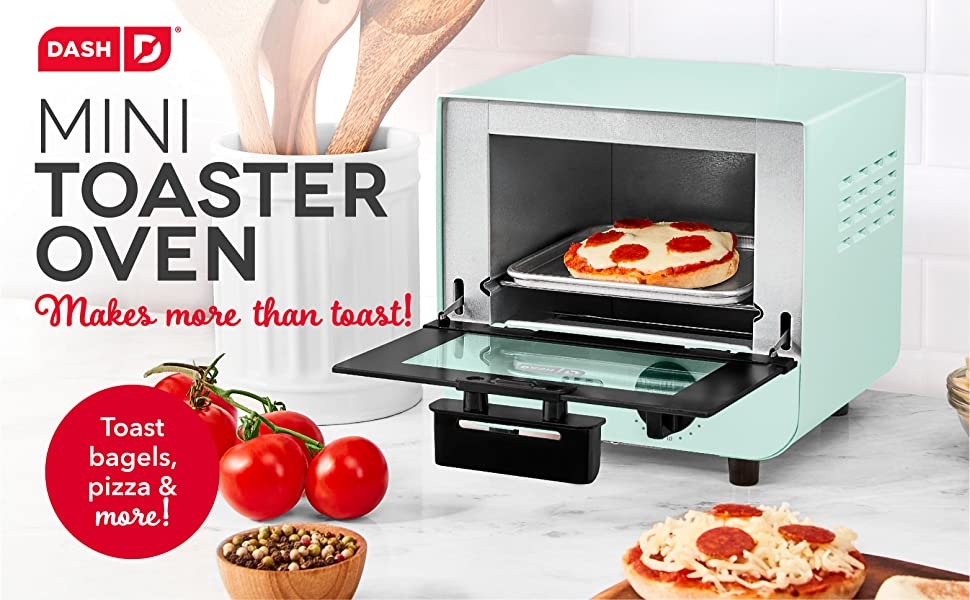 Dash, Mini Toaster Oven, Toast, Mini Pizza, snacks, dinner