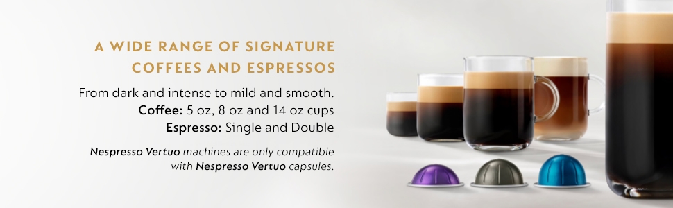 Signature Coffees and Espressos