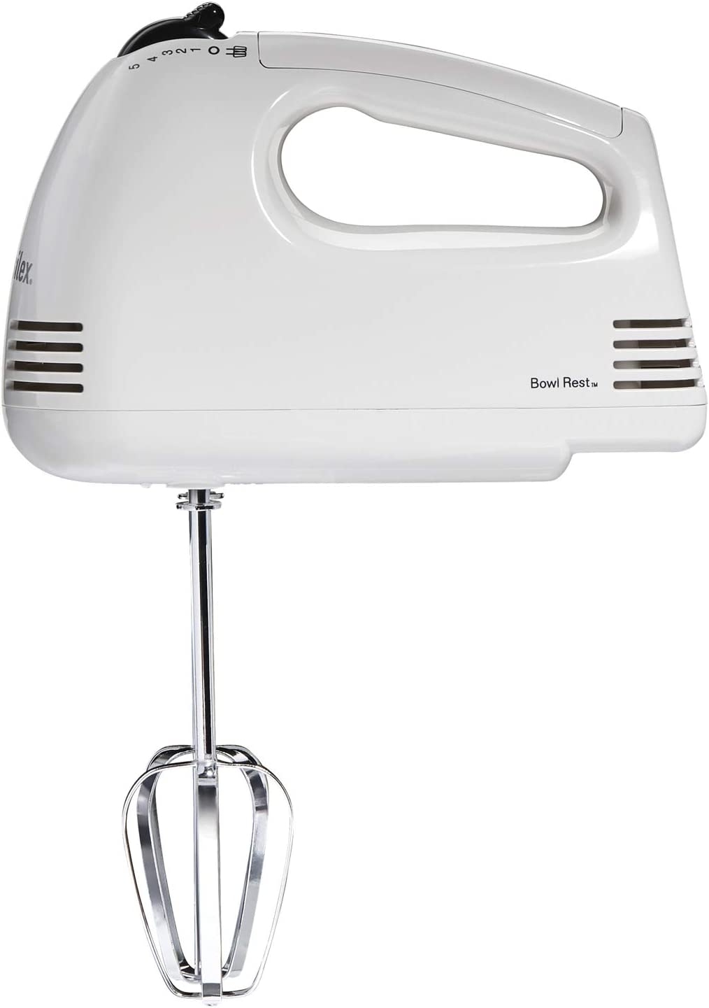 Proctor Silex Easy Mix 5-Speed Electric Hand Mixer with Bowl Rest, Compact and Lightweight, Black Import To Shop ×Product