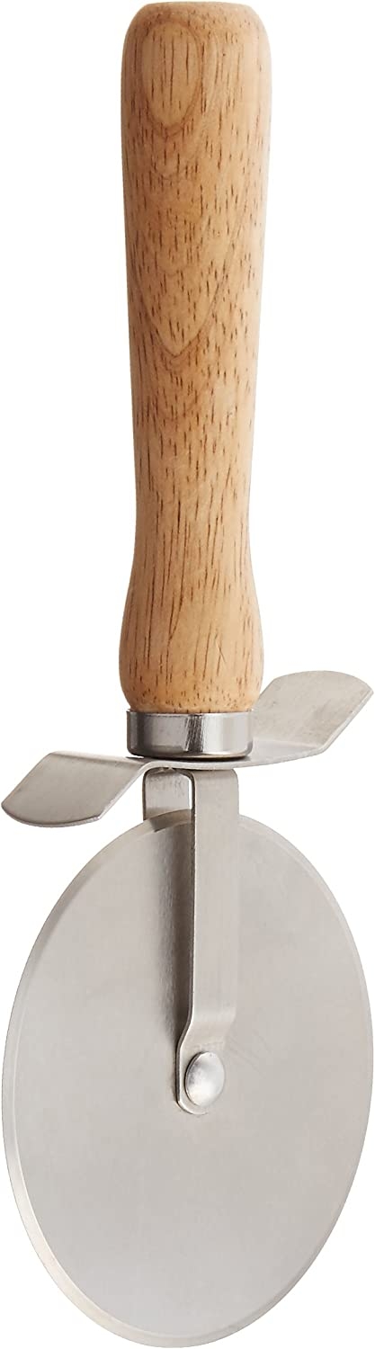 Winco 4-Inch Diameter Blade Pizza Cutter with Wooden Handle Import To Shop ×Product customization General Description Gallery