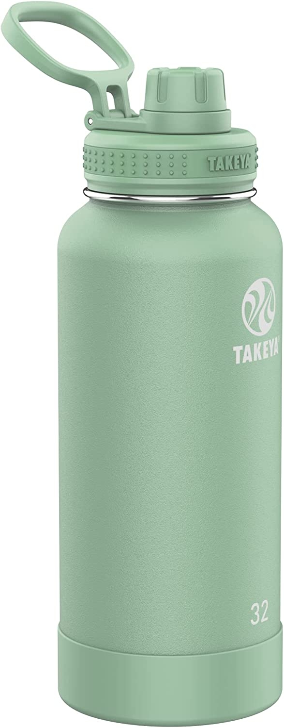 Takeya 51851 Water Bottle, 32 oz, Cucumber Import To Shop ×Product customization General Description Gallery Reviews Variations