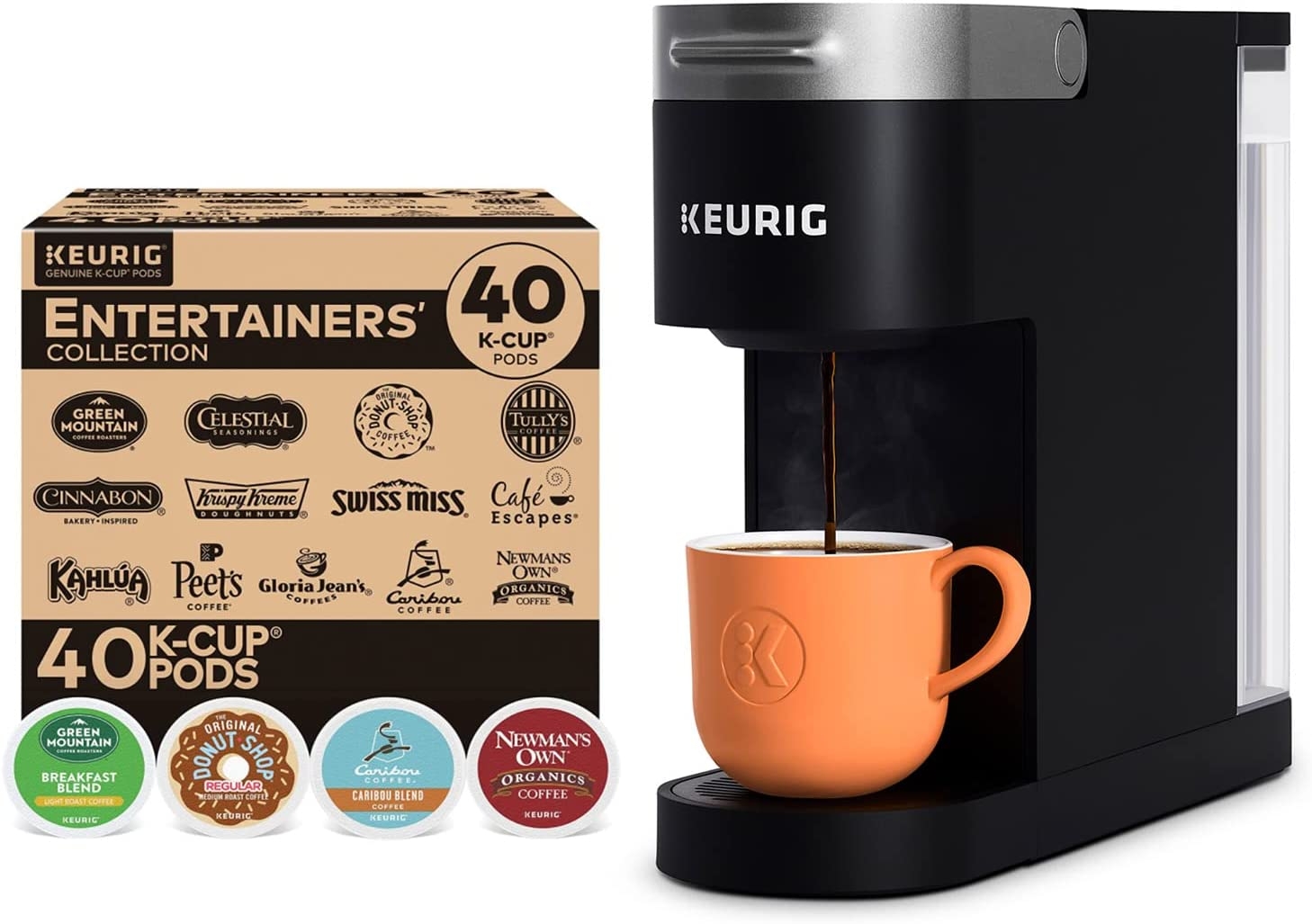 Keurig K- Slim Single Serve K-Cup Pod Coffee Maker, Multistream Technology, Black Import To Shop ×Product customization General