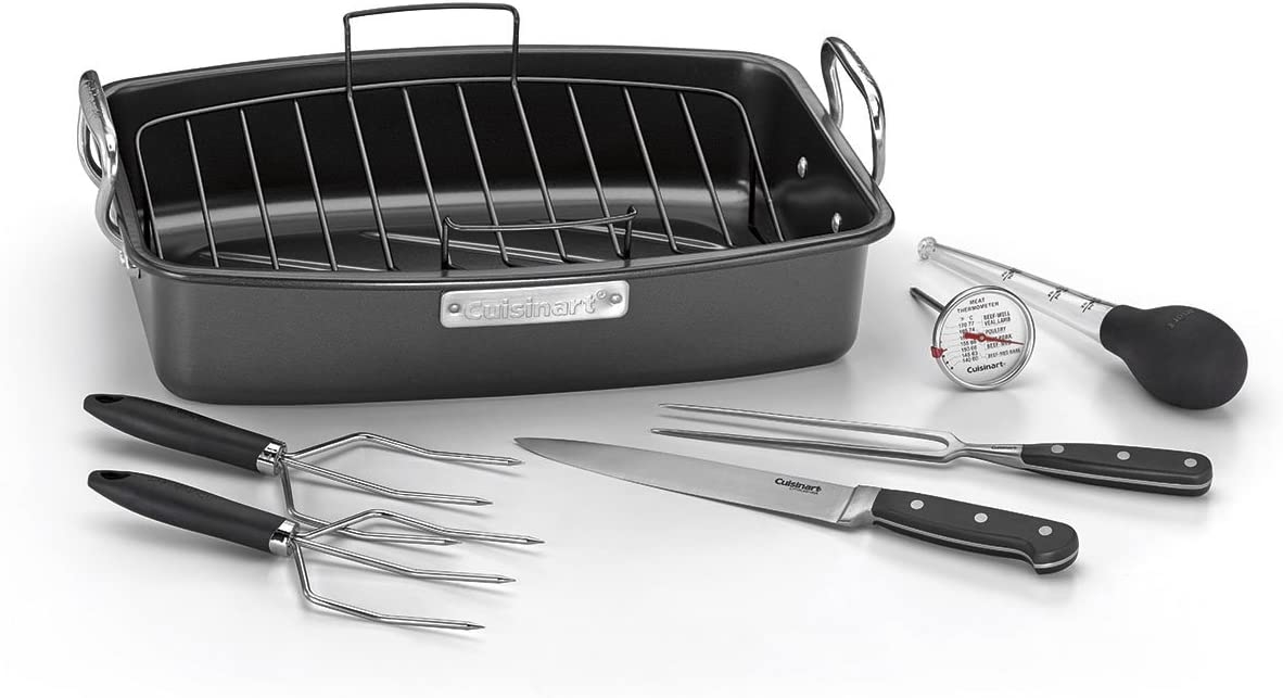 Cuisinart ASR-1713V Ovenware Classic Collection 17-by-13-Inch Roaster with Removable Rack Import To Shop ×Product customization